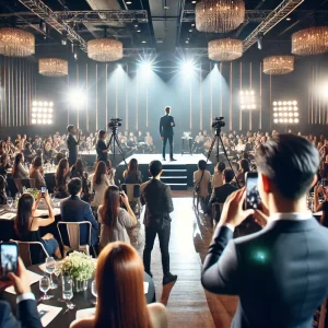 Social media influencers for events